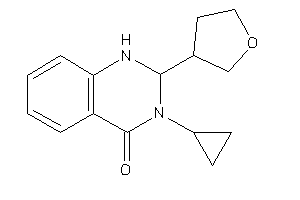 3-cyclopropyl-2-tetrahydrofuran-3-yl-1,2-dihydroquinazolin-4-one