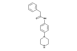 Image of 2-phenyl-N-(4-piperazinophenyl)acetamide