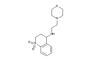 Image of (1,1-diketo-3,4-dihydro-2H-thiochromen-4-yl)-(2-morpholinoethyl)amine