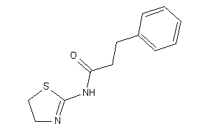 3-phenyl-N-(2-thiazolin-2-yl)propionamide