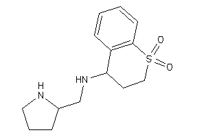 Image of (1,1-diketo-3,4-dihydro-2H-thiochromen-4-yl)-(pyrrolidin-2-ylmethyl)amine