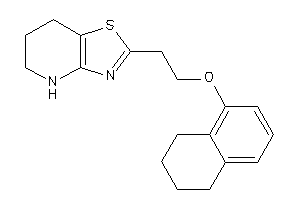 2-(2-tetralin-5-yloxyethyl)-4,5,6,7-tetrahydrothiazolo[4,5-b]pyridine