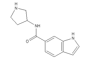 N-pyrrolidin-3-yl-1H-indole-6-carboxamide