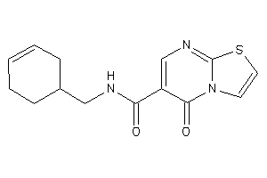 N-(cyclohex-3-en-1-ylmethyl)-5-keto-thiazolo[3,2-a]pyrimidine-6-carboxamide