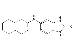 5-(decalin-2-ylamino)-1,3-dihydrobenzimidazol-2-one