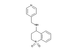 Image of (1,1-diketo-3,4-dihydro-2H-thiochromen-4-yl)-(4-pyridylmethyl)amine