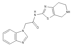 2-(benzimidazol-1-yl)-N-(4,5,6,7-tetrahydrothiazolo[5,4-c]pyridin-2-yl)acetamide