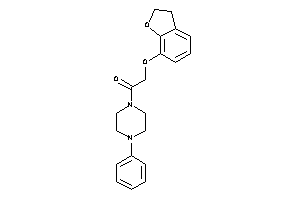 Image of 2-coumaran-7-yloxy-1-(4-phenylpiperazino)ethanone
