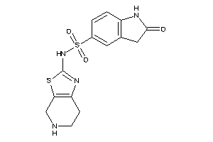 2-keto-N-(4,5,6,7-tetrahydrothiazolo[5,4-c]pyridin-2-yl)indoline-5-sulfonamide