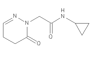 Image of N-cyclopropyl-2-(6-keto-4,5-dihydropyridazin-1-yl)acetamide