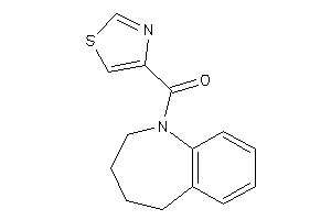 2,3,4,5-tetrahydro-1-benzazepin-1-yl(thiazol-4-yl)methanone