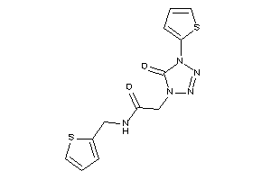 2-[5-keto-4-(2-thienyl)tetrazol-1-yl]-N-(2-thenyl)acetamide