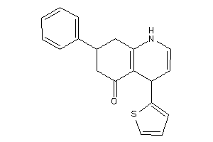 7-phenyl-4-(2-thienyl)-4,6,7,8-tetrahydro-1H-quinolin-5-one
