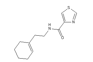 Image of N-(2-cyclohexen-1-ylethyl)thiazole-4-carboxamide