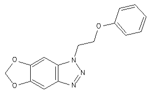 1-(2-phenoxyethyl)-[1,3]dioxolo[4,5-f]benzotriazole