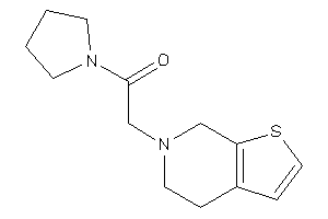 2-(5,7-dihydro-4H-thieno[2,3-c]pyridin-6-yl)-1-pyrrolidino-ethanone