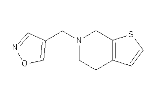 Image of 4-(5,7-dihydro-4H-thieno[2,3-c]pyridin-6-ylmethyl)isoxazole