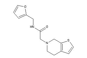 2-(5,7-dihydro-4H-thieno[2,3-c]pyridin-6-yl)-N-(2-furfuryl)acetamide