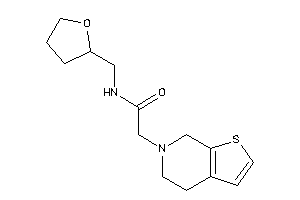 2-(5,7-dihydro-4H-thieno[2,3-c]pyridin-6-yl)-N-(tetrahydrofurfuryl)acetamide