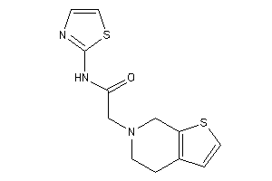 2-(5,7-dihydro-4H-thieno[2,3-c]pyridin-6-yl)-N-thiazol-2-yl-acetamide