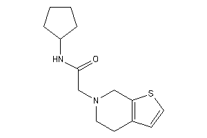 N-cyclopentyl-2-(5,7-dihydro-4H-thieno[2,3-c]pyridin-6-yl)acetamide
