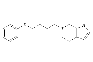 6-(4-phenoxybutyl)-5,7-dihydro-4H-thieno[2,3-c]pyridine