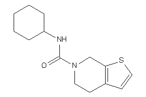 N-cyclohexyl-5,7-dihydro-4H-thieno[2,3-c]pyridine-6-carboxamide