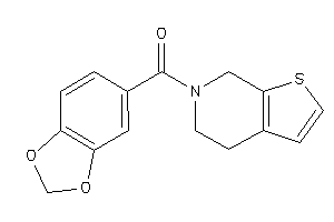 1,3-benzodioxol-5-yl(5,7-dihydro-4H-thieno[2,3-c]pyridin-6-yl)methanone