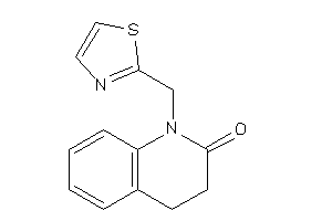 1-(thiazol-2-ylmethyl)-3,4-dihydrocarbostyril