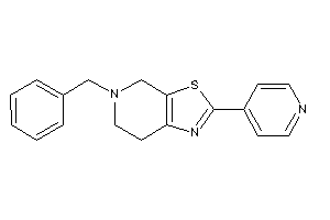 Image of 5-benzyl-2-(4-pyridyl)-6,7-dihydro-4H-thiazolo[5,4-c]pyridine