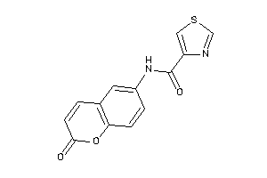 Image of N-(2-ketochromen-6-yl)thiazole-4-carboxamide