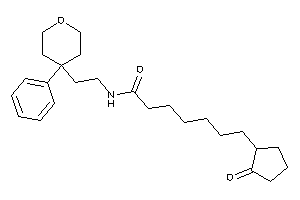 7-(2-ketocyclopentyl)-N-[2-(4-phenyltetrahydropyran-4-yl)ethyl]enanthamide