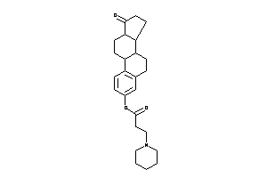 3-piperidinopropionic Acid (17-keto-6,7,8,9,11,12,13,14,15,16-decahydrocyclopenta[a]phenanthren-3-yl) Ester