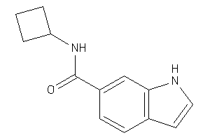 N-cyclobutyl-1H-indole-6-carboxamide