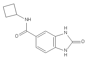 N-cyclobutyl-2-keto-1,3-dihydrobenzimidazole-5-carboxamide