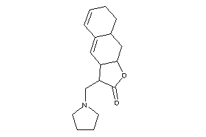 3-(pyrrolidinomethyl)-3a,7,8,8a,9,9a-hexahydro-3H-benzo[f]benzofuran-2-one
