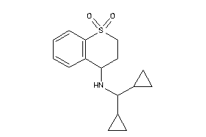 Dicyclopropylmethyl-(1,1-diketo-3,4-dihydro-2H-thiochromen-4-yl)amine