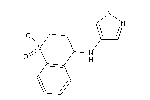 Image of (1,1-diketo-3,4-dihydro-2H-thiochromen-4-yl)-(1H-pyrazol-4-yl)amine