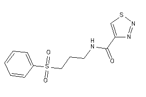 N-(3-besylpropyl)thiadiazole-4-carboxamide