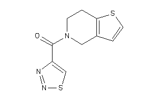 6,7-dihydro-4H-thieno[3,2-c]pyridin-5-yl(thiadiazol-4-yl)methanone