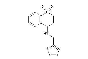 Image of (1,1-diketo-3,4-dihydro-2H-thiochromen-4-yl)-(2-thenyl)amine