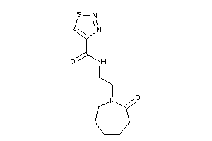 Image of N-[2-(2-ketoazepan-1-yl)ethyl]thiadiazole-4-carboxamide