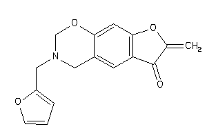 3-(2-furfuryl)-7-methylene-2,4-dihydrofuro[3,2-g][1,3]benzoxazin-6-one
