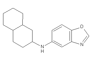 1,3-benzoxazol-5-yl(decalin-2-yl)amine