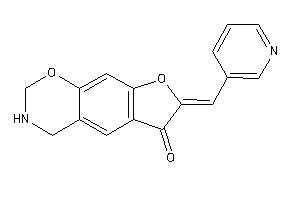 7-(3-pyridylmethylene)-3,4-dihydro-2H-furo[3,2-g][1,3]benzoxazin-6-one