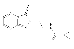 N-[2-(3-keto-[1,2,4]triazolo[4,3-a]pyridin-2-yl)ethyl]cyclopropanecarboxamide