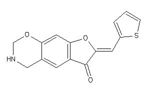 7-(2-thenylidene)-3,4-dihydro-2H-furo[3,2-g][1,3]benzoxazin-6-one