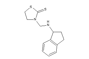 Image of 3-[(indan-1-ylamino)methyl]thiazolidine-2-thione