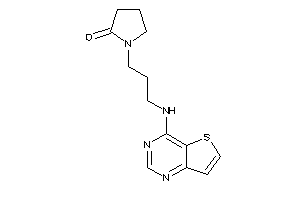 Image of 1-[3-(thieno[3,2-d]pyrimidin-4-ylamino)propyl]-2-pyrrolidone