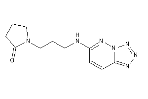 1-[3-(tetrazolo[5,1-f]pyridazin-6-ylamino)propyl]-2-pyrrolidone